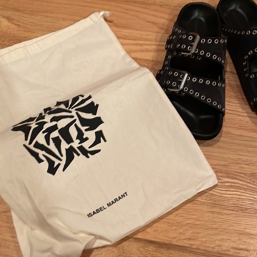 Isabela marant Lennyo sandals - Picture 8 of 8